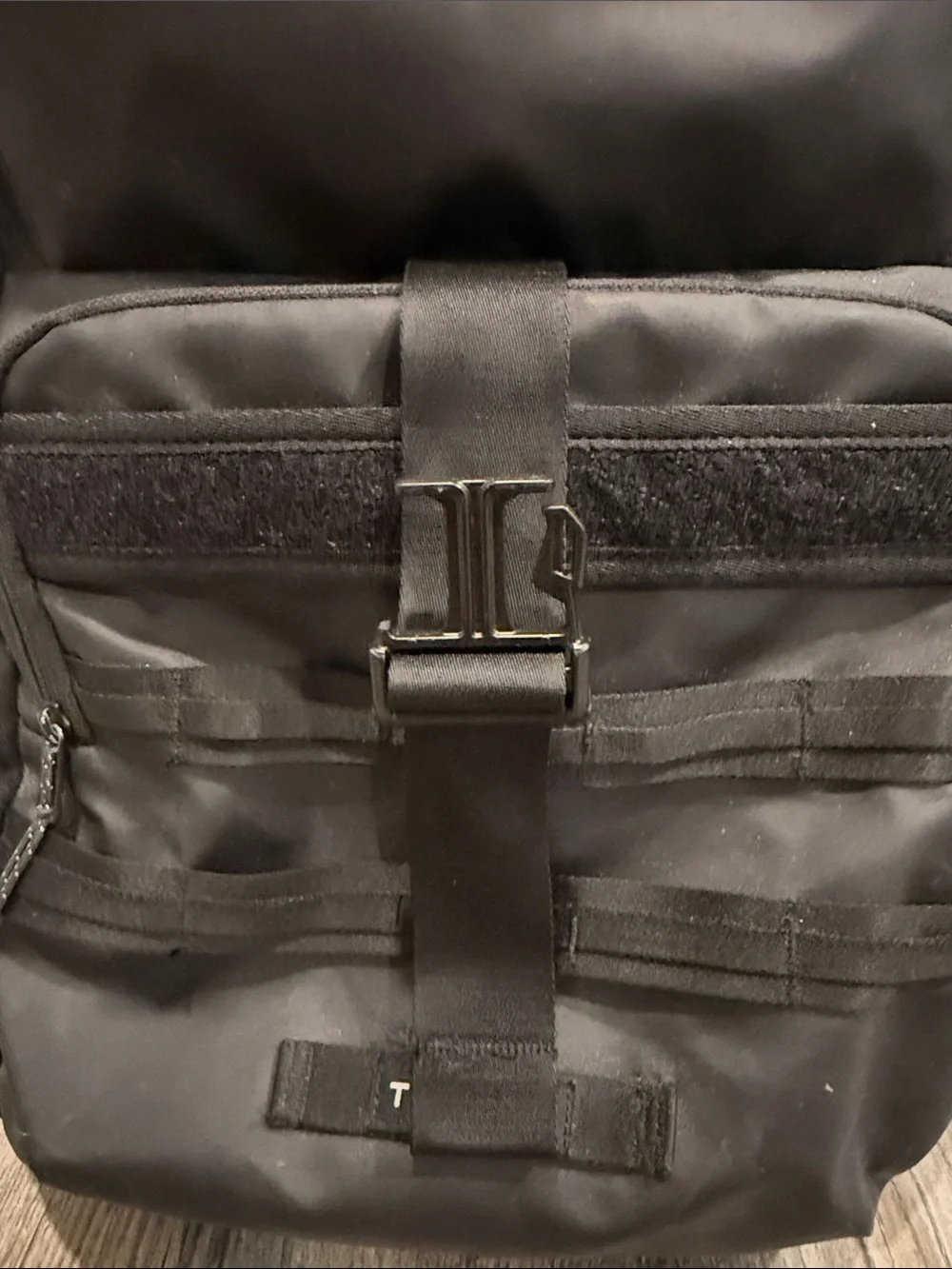 Timbuk2 Black Roll-Top Backpack with Front Organizer